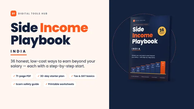 Side Income Playbook India cover